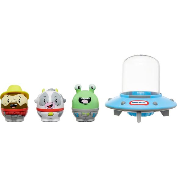 Little Tikes Toddle Tots Far Out Farm Toddler Playset Spaceships 3 Characters - Picture 4 of 8
